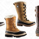 Joan of Arctic Boot, $135 | Caribou Boot, $113 | Tivoli High II Boot, $113 | Slimpack Riding Tall II Duck Boot, $161